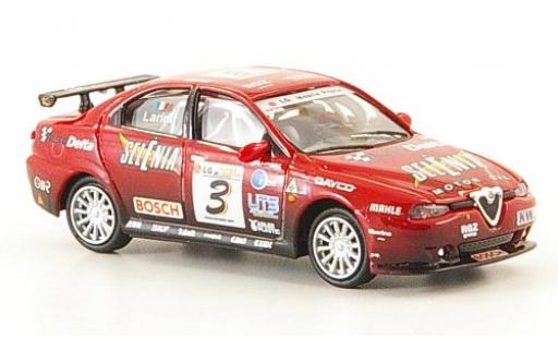 Diecast model cars Alfa Romeo 156 gta No.3 Selenia 2003 N.Larini 1/87 Ricko