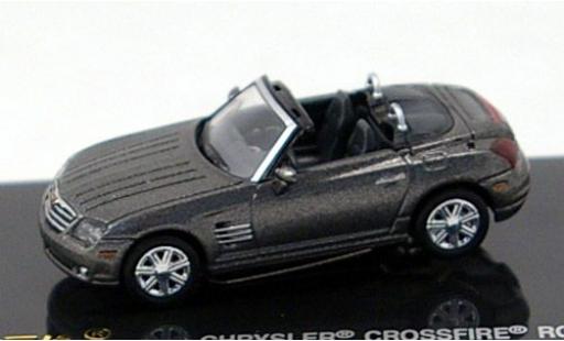 Diecast model cars Chrysler Crossfire Roadster metallic grey 1/87 Ricko