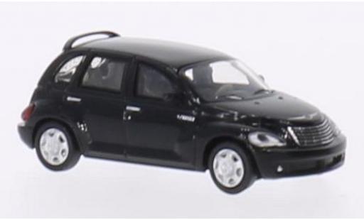 Diecast model cars Chrysler PT Cruiser hatchback black 2006 1/87 Ricko