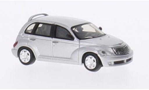 Diecast model cars Chrysler PT Cruiser hatchback grey 2006 1/87 Ricko