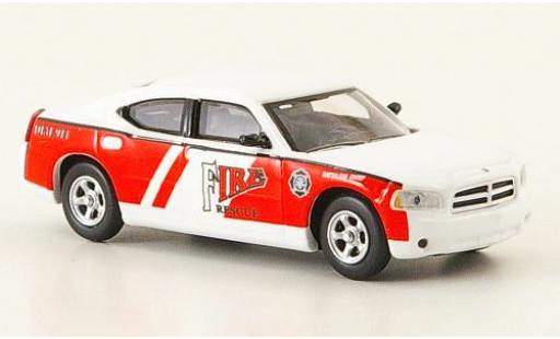 Diecast model cars Dodge Charger Coupe Fire Rescue Battalion Chief without Vitrine 1/87 Ricko