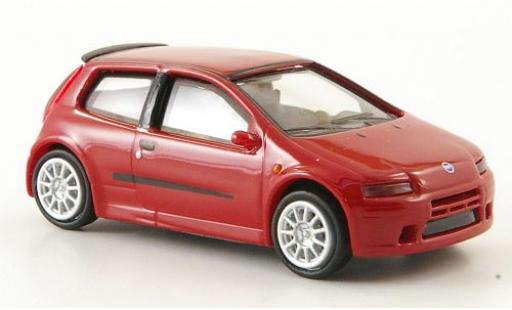 Diecast model cars Fiat Punto Berlina red 2003 1/87 Ricko