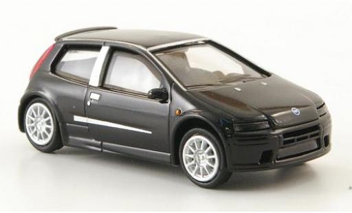 Diecast model cars Fiat Punto Berlina black 2003 1/87 Ricko