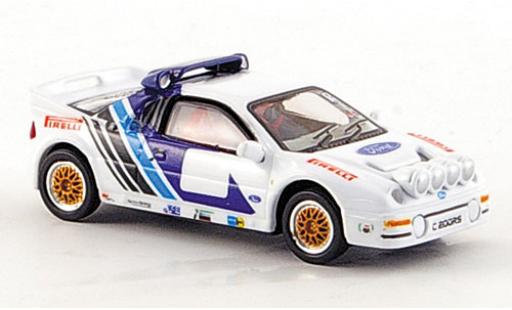 Diecast model cars Ford RS 200 Route sans Vitrine 1/87 Ricko