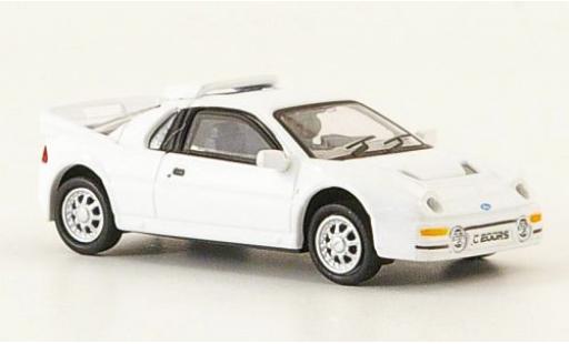 Diecast model cars Ford RS 200 Route white 1986 1/87 Ricko