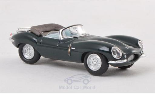 Diecast model cars Jaguar XK SS green RHD hood ge&Atilde;&para;ffnet without Vitrine 1/87 Ricko