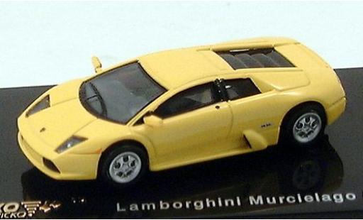 Diecast model cars Lamborghini Murcielago Base yellow 2001 1/87 Ricko