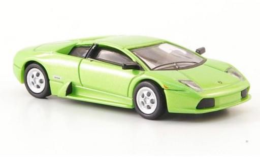 Diecast model cars Lamborghini Murcielago Base metallic green 2001 1/87 Ricko