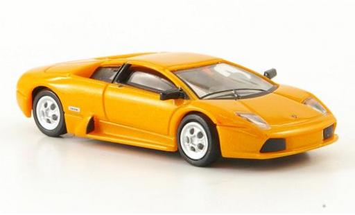 Diecast model cars Lamborghini Murcielago Base metallic orange 2001 1/87 Ricko
