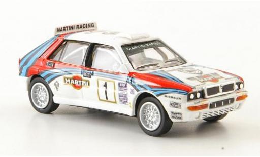 Diecast model cars Lancia Delta HF Integrale Evoluzione II Evo 2 No.1 Martini Racing 1992 1/87 Ricko