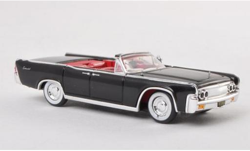 Diecast model cars Lincoln Continental 1963 Convertible black 1/87 Ricko