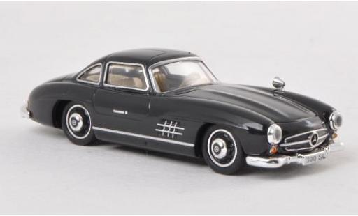 Diecast model cars Mercedes 300 Base SL (W198) black 1/87 Ricko