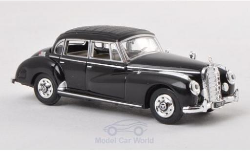 Diecast model cars Mercedes 300 Base c (W186) black 1955 without Vitrine 1/87 Ricko