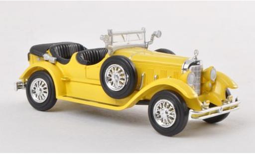 Diecast model cars Mercedes Classe S Base 630K yellow 1927 1/87 Ricko