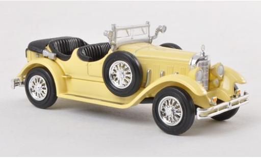Diecast model cars Mercedes Classe S Base 630K beige 1927 1/87 Ricko