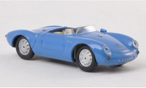 Diecast model cars Porsche 550 1953 Spyder blue 1/87 Ricko