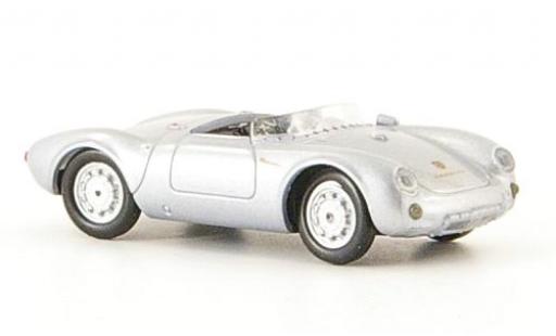 Diecast model cars Porsche 550 1953 Spyder grey 1/87 Ricko