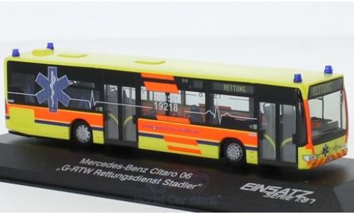 Diecast model cars Mercedes Citaro Base Ambulance Stadler 2006 1/87 Rietze