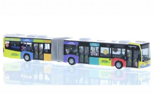 Diecast model cars Mercedes Citaro G 12 Verkehrsgesellschaft Bremerhaven-Gewoba 2012 collectors edition Nr.109 1/87 Rietze