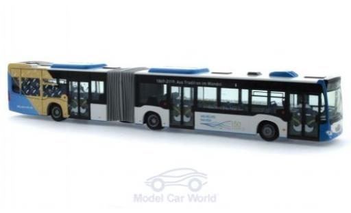 Diecast model cars Mercedes Citaro G 150 Jahre Stadtwerke Wilhelmshaven 2015 1/87 Rietze