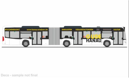 Diecast model cars Mercedes Citaro G 2015 Hanauer Stra&Atilde;�enbahn - Gude 1/87 Rietze