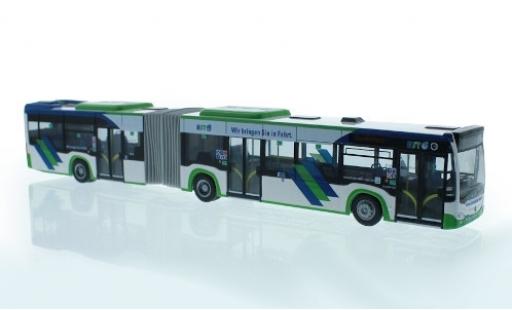 Diecast model cars Mercedes Citaro G Hybrid Hagener Stra&Atilde;�enbahn 2015 1/87 Rietze