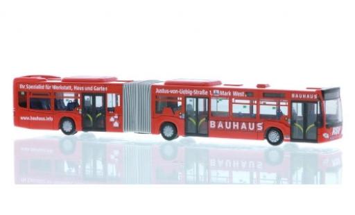 Diecast model cars Mercedes Citaro G Omnibusverkehr Kocher - Bauhaus 2015 1/87 Rietze