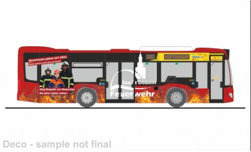 Diecast model cars Mercedes Citaro K 2012 Regiobus Mittelsachsen - FW D&Atilde;&para;beln 1/87 Rietze