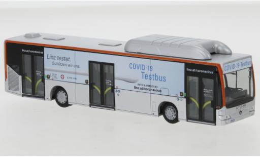 Diecast model cars Mercedes Citaro Base Linz AG - Covid 19 Testbus (AT) 2006 1/87 Rietze