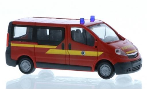Diecast model cars Opel Vivaro Base Fire brigade Dresden - Weixdorf 1/87 Rietze