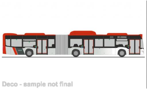 Diecast model cars Mercedes Citaro G NGT EBS (NL) 2015 1/87 Rietze