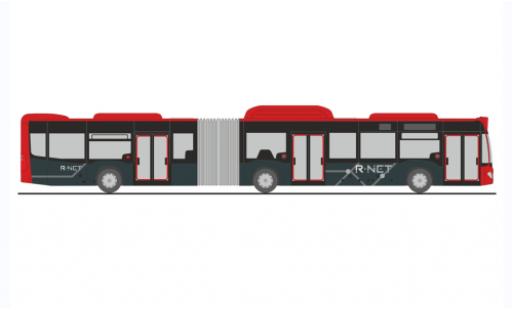 Diecast model cars Mercedes Citaro G NGT R-Net (NL) 2015 1/87 Rietze