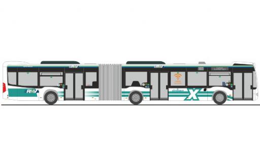 Diecast model cars Mercedes Citaro G RMV Expressbus 2012 1/87 Rietze