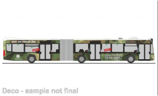 Diecast model cars Mercedes Citaro G Stadtverkehr L&Atilde;&frac14;beck - Bundeswehr 2015 1/87 Rietze