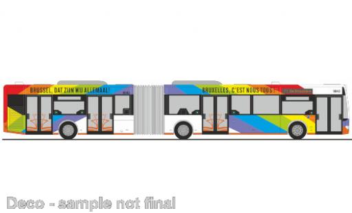 Diecast model cars Mercedes Citaro G STIB Pride Bruxelles (BE) 2006 1/87 Rietze