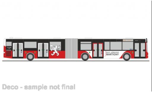 Diecast model cars Mercedes Citaro G TMR Martigny (CH) 2015 1/87 Rietze