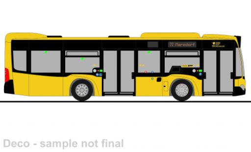 Diecast model cars Mercedes Citaro K DVB Dresden 2012 1/87 Rietze