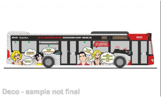 Diecast model cars Mercedes Citaro Base Regionalverkehr M&Atilde;&frac14;nsterland 2015 1/87 Rietze