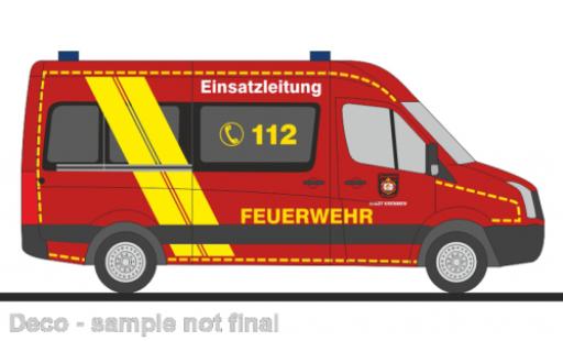 Diecast model cars Volkswagen Crafter Base fourgon HD pompiers Kremmen 1/87 Rietze