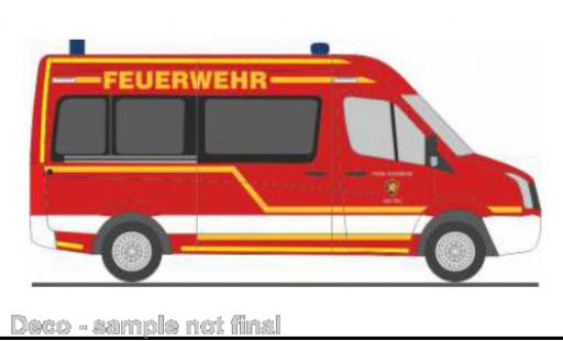 Diecast model cars Volkswagen Crafter Base pompiers Bad T&Atilde;&para;lz 1/87 Rietze