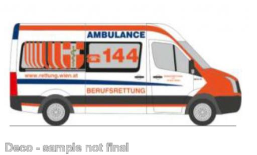 Diecast model cars Volkswagen Crafter Base Sauvetage professionnel Wien (A) 1/87 Rietze