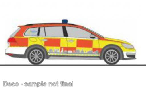 Diecast model cars Volkswagen Golf Variant VII services de secours St&Atilde;&curren;dteRegion Aachen 1/87 Rietze