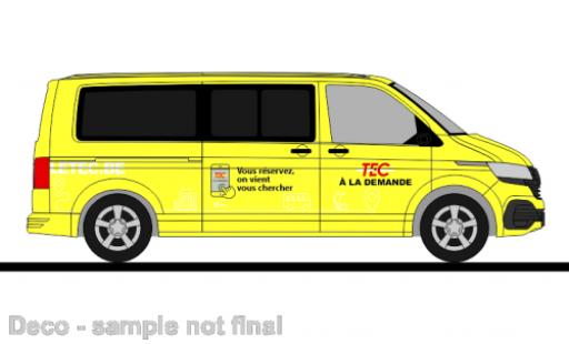 Diecast model cars Volkswagen T6 T6.1 .1 bus TEC (B) 1/87 Rietze