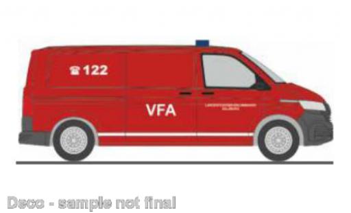 Diecast model cars Volkswagen T6 T6.1 .1 fourgon Landesfire brigadekommando Salzburg (AT) 1/87 Rietze