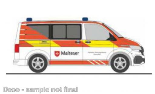 Diecast model cars Volkswagen T6 T6.1 .1 maltais Regensburg 1/87 Rietze