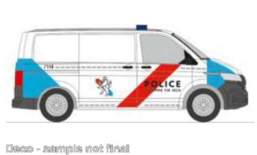 Diecast model cars Volkswagen T6 T6.1 .1 Police (LU) 1/87 Rietze