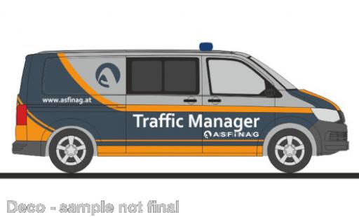 Diecast model cars Volkswagen T6 T6 Asfinag 1/87 Rietze