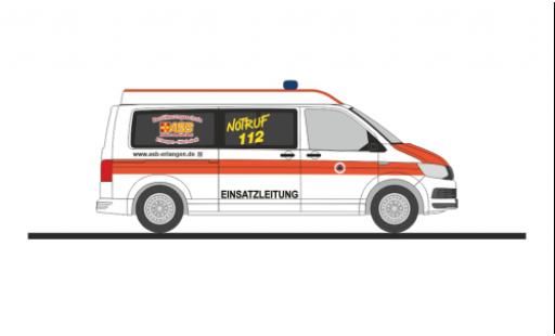 Diecast model cars Volkswagen T6 T6 bus ASB RV Erlangen - H&Atilde;&para;chstadt 1/87 Rietze