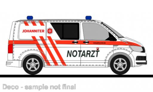 Diecast model cars Volkswagen T6 T6 bus NEF Johanniter Hannover 1/87 Rietze