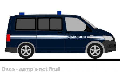 Diecast model cars Volkswagen T6 T6 bus Secours en Montagne (FR) 1/87 Rietze